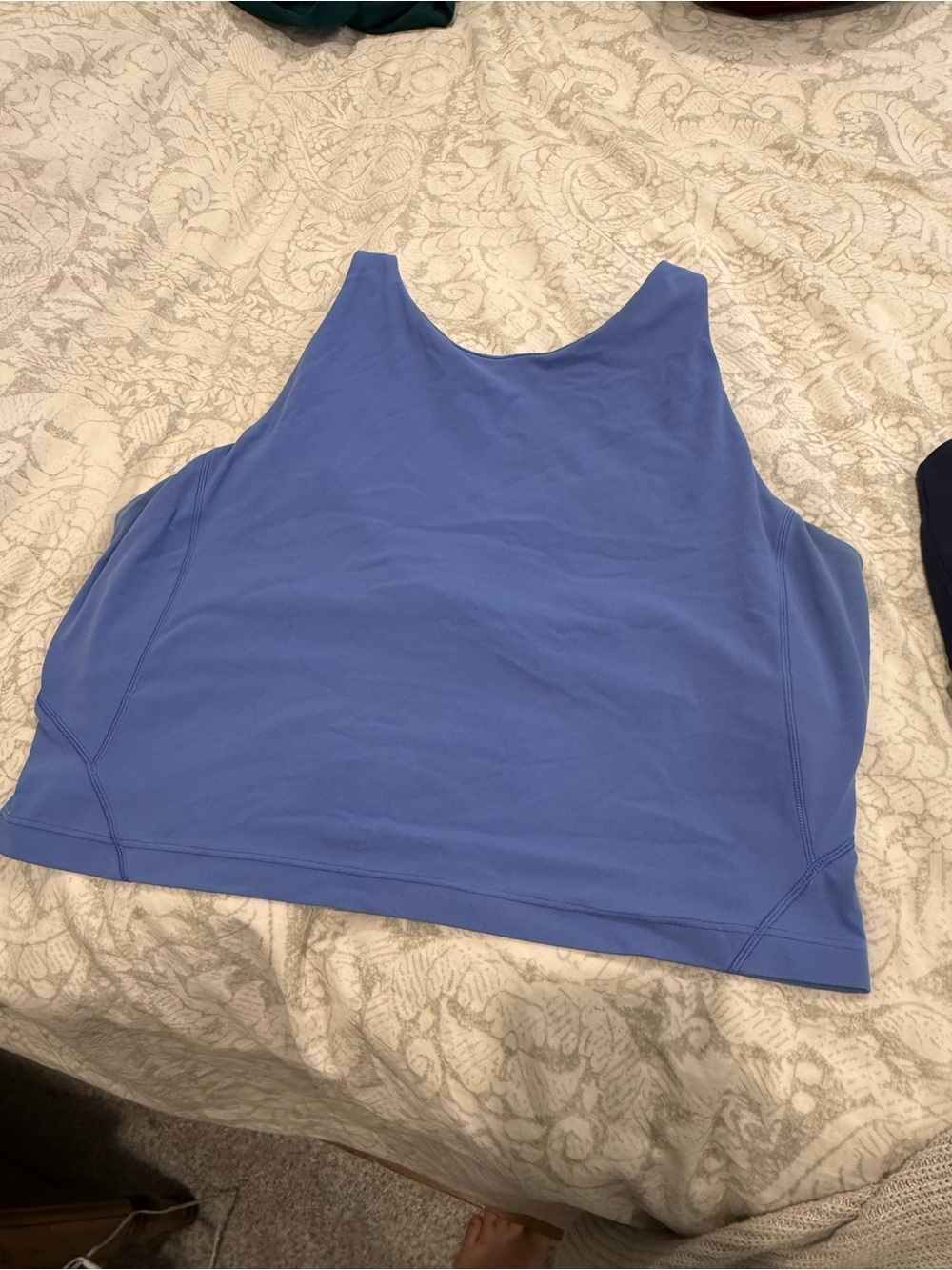 Women’s Blue Lululemon bra Top – Versatile Everyday Layer or workout